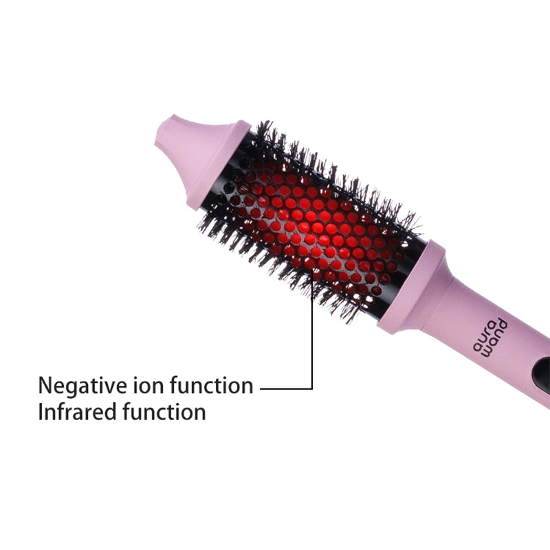 aurawand infrared negative ion thermal comb, 12 inches wide, LED display screen, temperature sensor