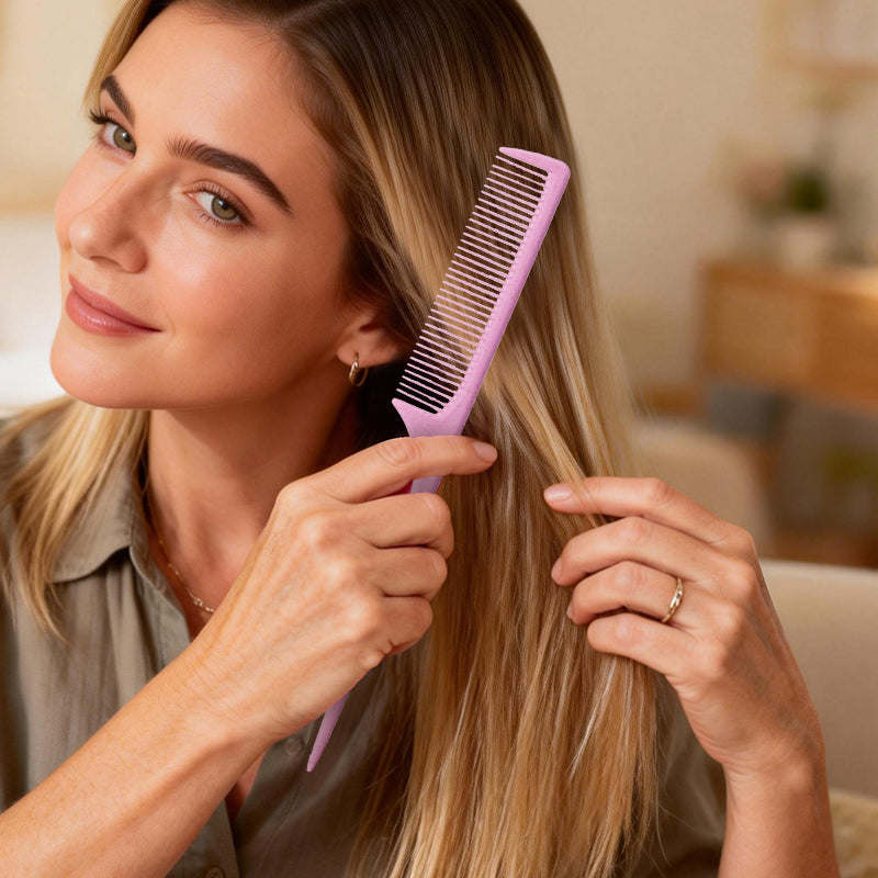 aurawand Three in one comb set, made of wheat straw material, natural and environmentally friendly