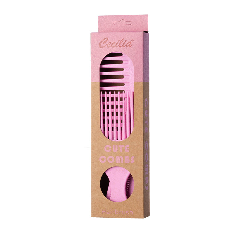 aurawand Three in one comb set, made of wheat straw material, natural and environmentally friendly